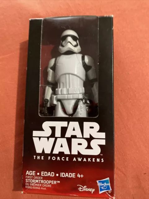 Hasbro Star Wars The Force Awakens  Stormtrooper 6’’ Action Figure NEW FREE POST
