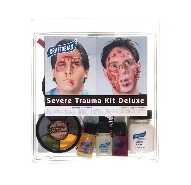 Graftobian Deluxe Severe Trauma Special FX Makeup Kit