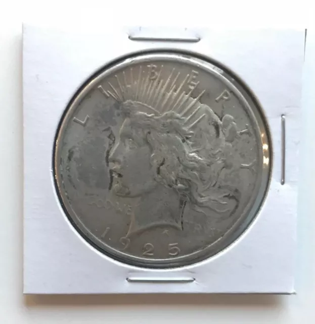 1925 $1 Peace Dollar. Very Fine