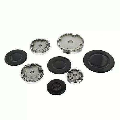 Replacement Gas Oven Cooker Burner + Cap Crown Set Please Check Sizes   Hs19057