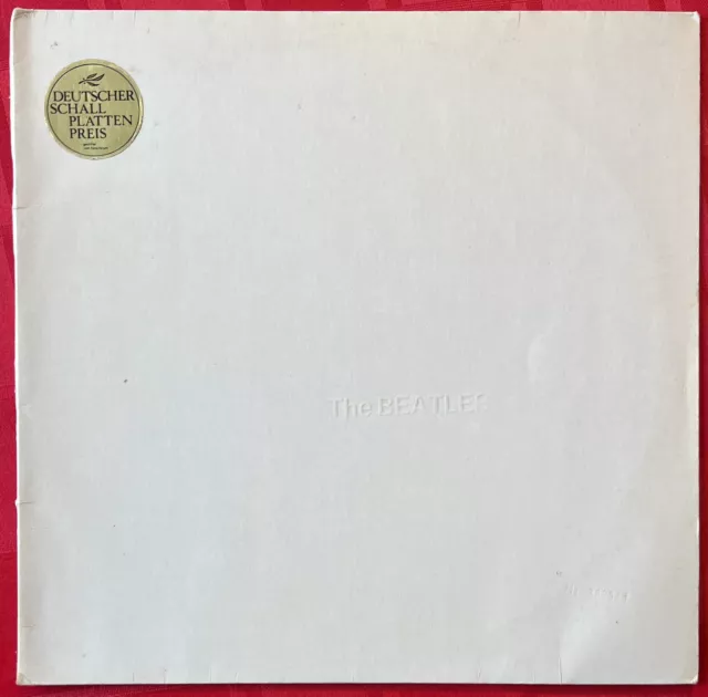 The Beatles White Album German  Apple LP Pressing