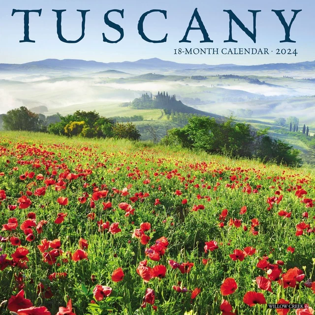 WILLOW CREEK PRESS, Tuscany 2024 Wall Calendar 19.64 PicClick