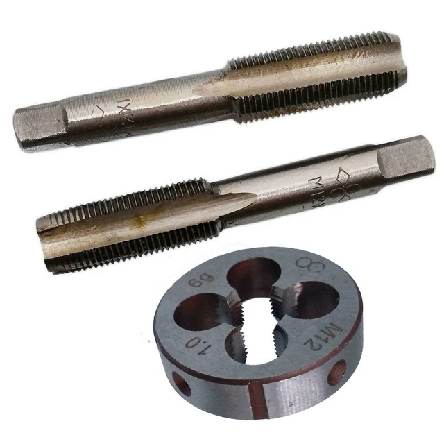 Qualität M12 X 1 Mm Konus Taper Tap 9 Mm D/37 Gewinde L/69 Mm 3 Stück 8 Mm