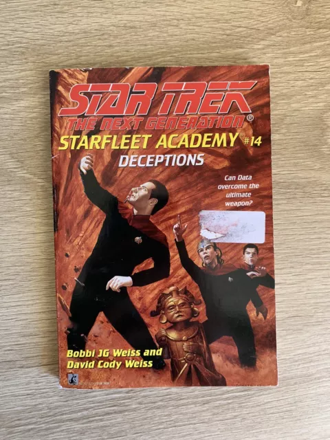 Star Trek Starfleet Academy #14 Deception Book novel Paperback- 1998