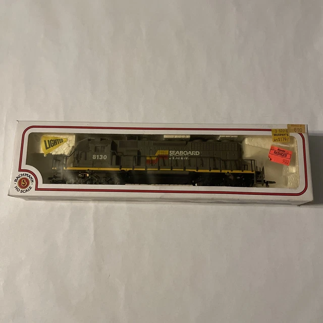 N Scale Bachmann Diesel Locomotive Railroad Train Seaboard System #8130