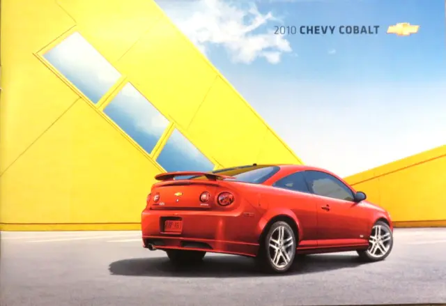 2010 Chevrolet Cobalt USA Prospekt Brochure, 14 Seiten