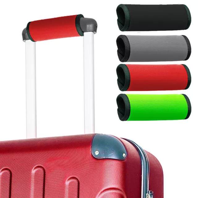 Waterproof Neoprene Luggage Handle Cover Protect Sleeve Soft Suitcase Decorative
