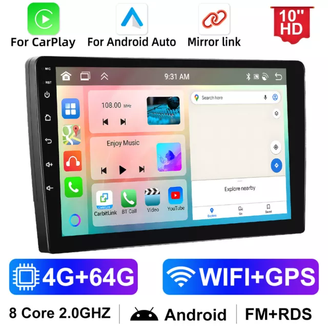 4g Dsp 8 Core Android Car Radio Multimedia Player Screen Head Unit