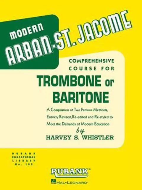 Arban-St. Jacome Method for Trombone/Baritone B.C. (English) Paperback Book