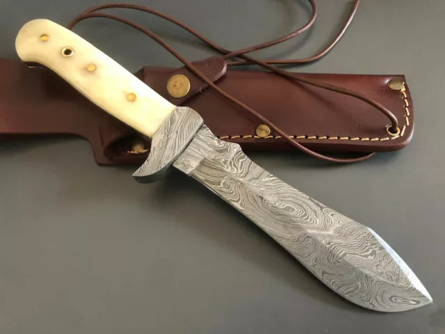 Damastmesser, Damaszener stahl,Jagdmesser, Taschenmesser Knife damascus