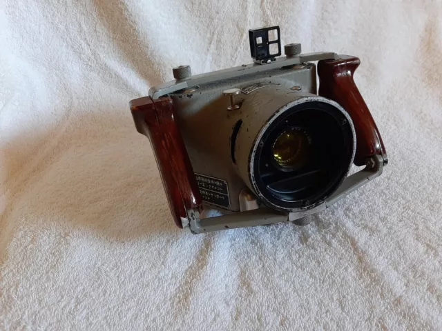 WWII JapanNavy GSK-99 Aerial Camera, Spring Motor Drive,W/case etc. Please Read