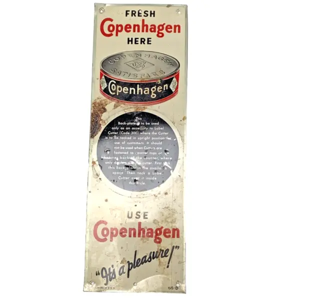 Fresh Copenhagen Here Chew Copenhagen "Its A Pleasure"   '50S
