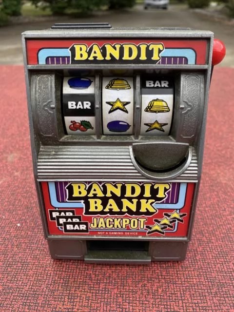 Vintage Bandit Bank Jackpot Slot Machine Style - Hong Kong - Pre Owned