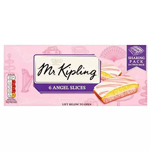 Mr Kipling Cakes - Angel Slices - 6pk