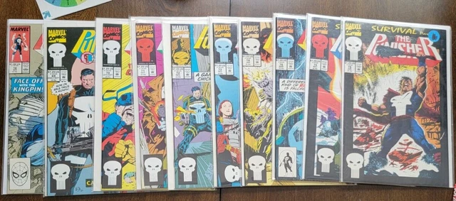 The Punisher 29 Issue Lot #'s 18,69-74,76,78-85,87,88,90-96,War Zone 17 & 18 + 2