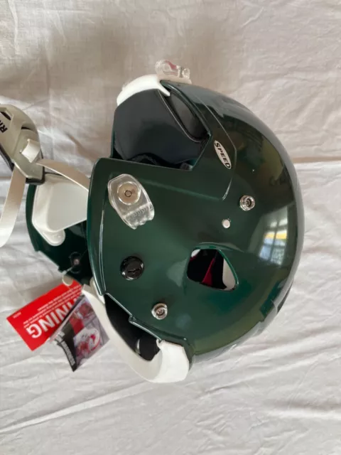 Unbenutzter American Football Helm Riddell Speedicon XL, grün, Season 23