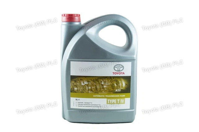 GENUINE TOYOTA AUTOMATIC Transmission Fluid ATF Oil Type T IV 5L Litres ...