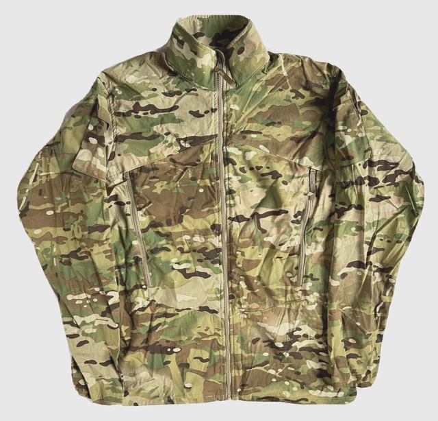 Men's Gen III Wind Cold Weather Jacket Multicam Camo Medium Long US Army Issue