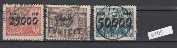 Briefmarken Polen gestempelt