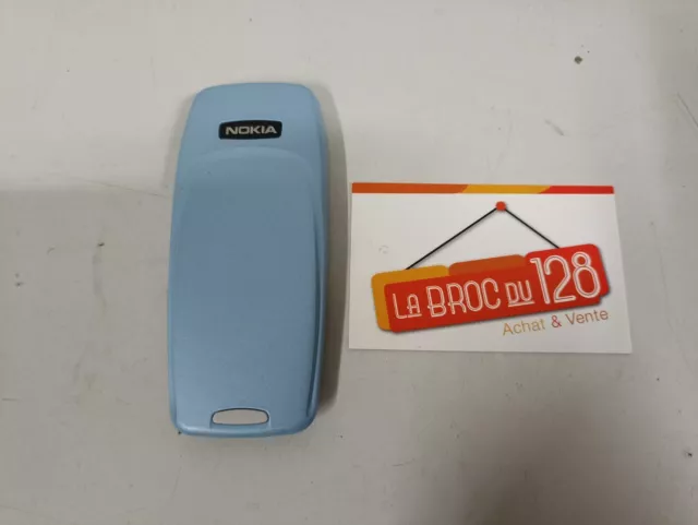 Coque arrière cache batterie bleu clair pour téléphone portable NOKIA 3310 3330