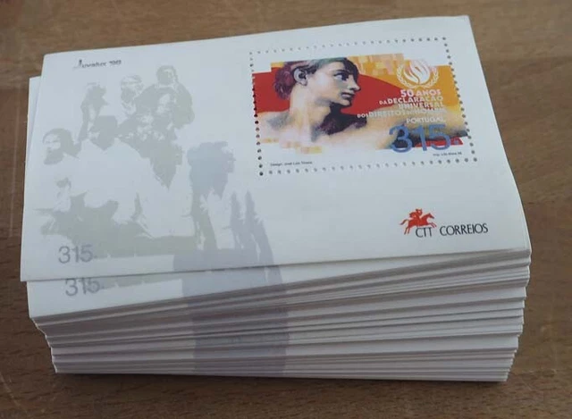 1998 Portugal; 200 Blocks Kapelle, Bl. 139, postfrisch/MNH, ME 800,-