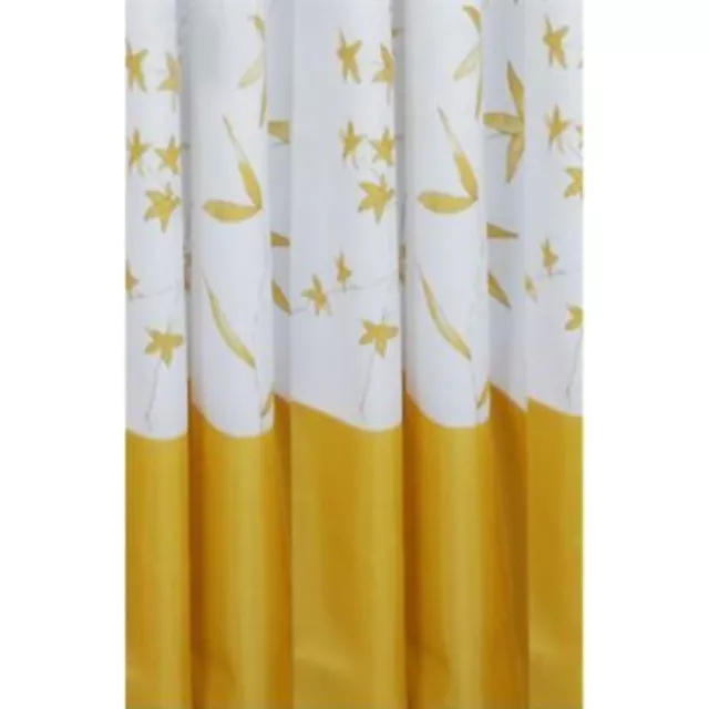 Tenda doccia tessuto 100% PES > blaetter giallo < 180x180 cm