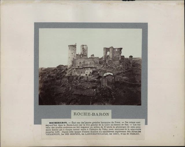 Tirage Citrate Original - Col De La Golèse, Haute-Savoie - Circa 1897 - Format 7x8,5 Cm