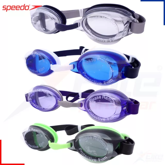 Speedo Jet Senior Adult Swimming Goggles - UV Anti Fog Swim Dive Underwater