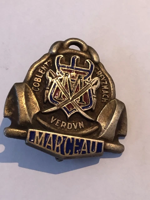 WW2 C.T. EPERVIER 1940 Insigne Marine Contre Torpilleur émail ORIGINAL
