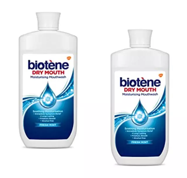 Biotene Moisturising Mouthwash 500ml Pack  of  2