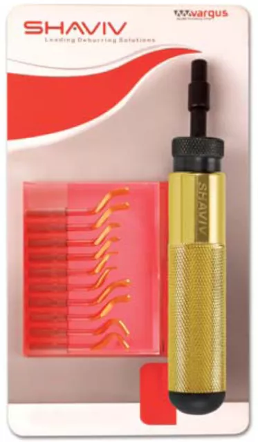 Shaviv 29281 Golden Set E 10 TiN Coated E Blades 2ea E100P,E110P,E111P E200P,E