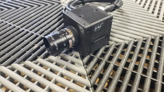 JAI BM-500GE Machine Vision Camera w/ Ricoh FL-CC3516-2M Lens Monochrome GigE