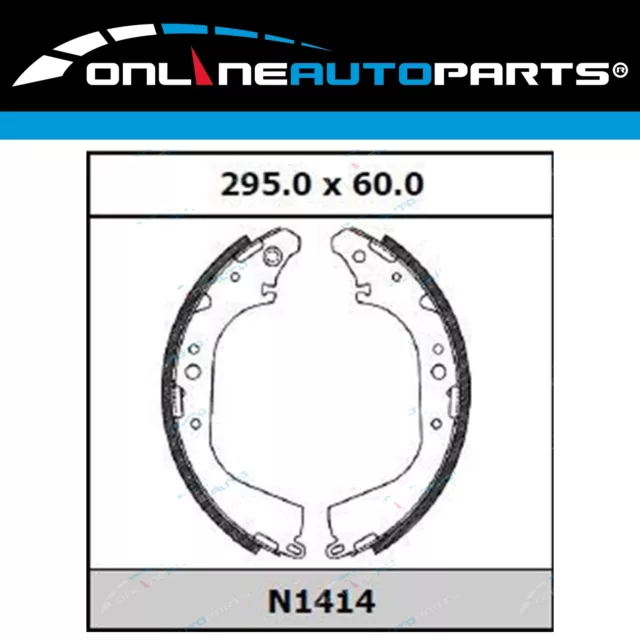 Rear Brake Shoes Wheel Cylinders Major Kit for Landcruiser FZJ75 HJ75 84~99 2