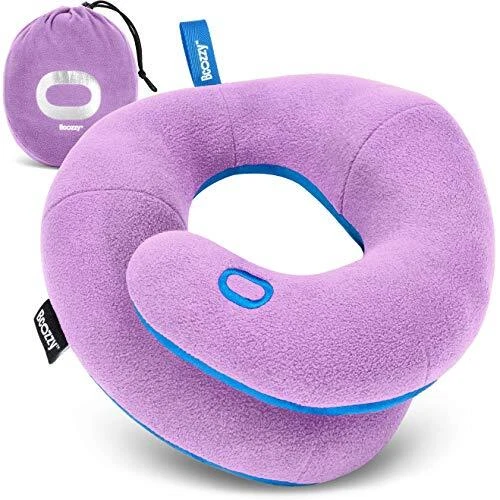 BCOZZY Chin Supporting Travel Pillow for 3-7 Y/O -Stops The Head from Falling...