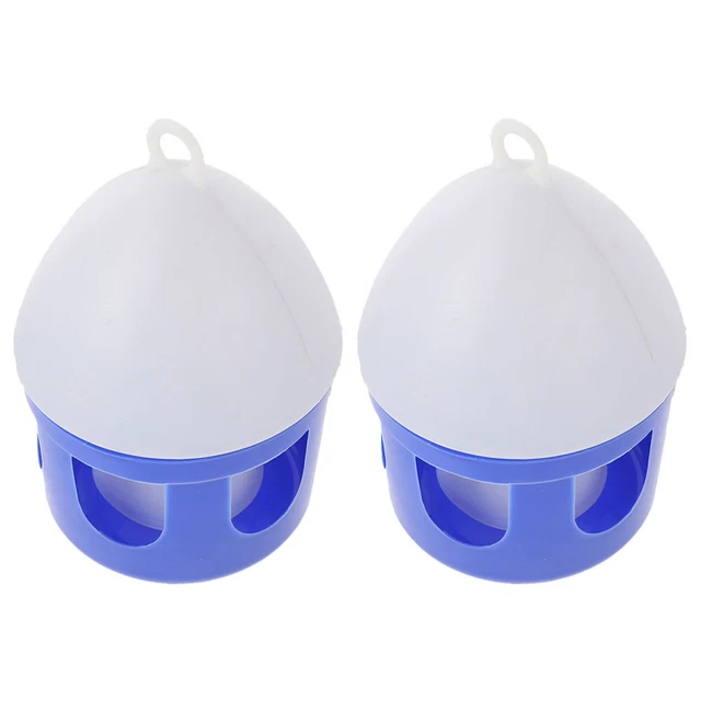 2 Pcs Piccione Forniture Di Piccioni Bollitore Portatile Alimentatore D'acqua