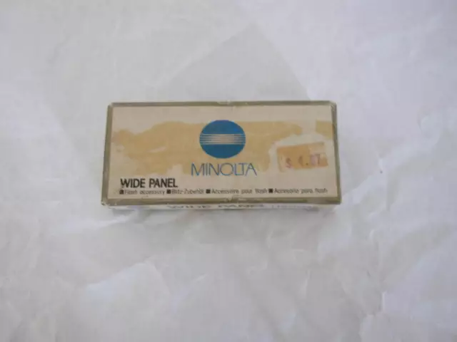NOS Minolta Flash Assessory Wide Panel (1800AF)
