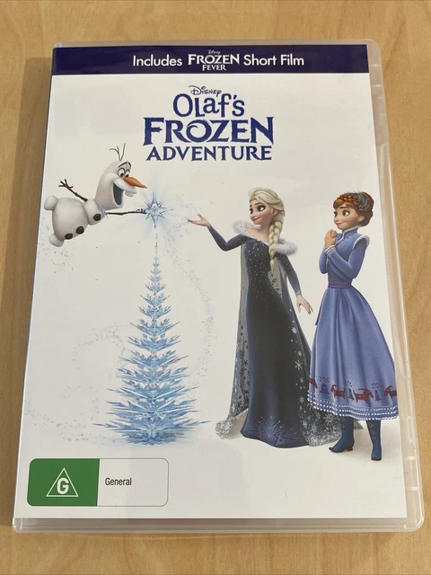OLAFS FROZEN ADVENTURE DVD REG 4 AU NZ Kids Family Movie