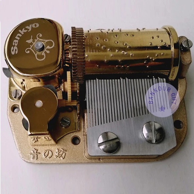 &CANON IN D Major" Melody 30 Note Sankyo Musical Movement for DIY Music