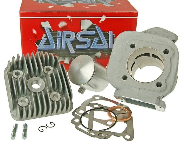 KIT CYLINDRE 70CC AIRSAL T6 pour MBK Booster Track 50cc, Sorriso, Stunt ...