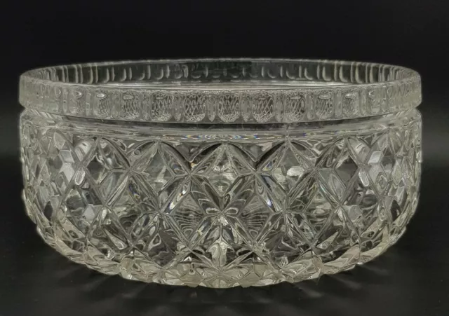 Vintage Lead Crystal Bowl