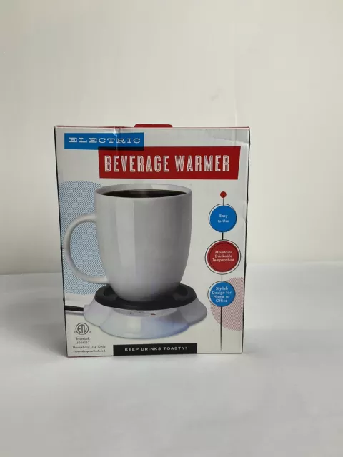 Intertek Electric Beverage Warmer New in Box Keep Coffee/Tea/Cocoa Hot