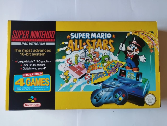 Super nintendo pack Mario all star SCN CIB en boite snes complète near mint
