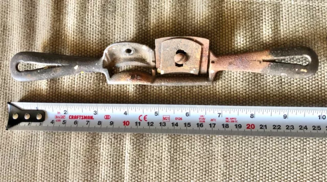 Vintage Double Spoke Molding Trim Shave Draw Knife Adjustable