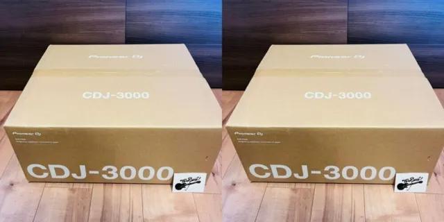 Pioneer CDJ-3000 Paar Set Multi-Player Professionell Flagship Modell Dj Original