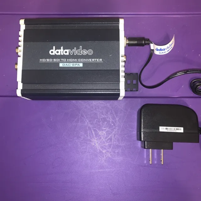 Data Video Dac-8Pa Hd/Sdi To Hdmi Converter