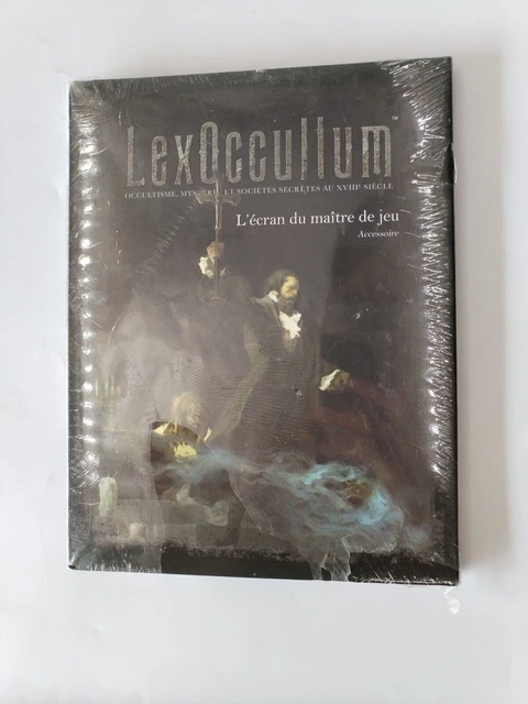 Jeux De Rôle JDR Lexoccultum - Lot 3 Livres Dont Roi-de-Rats, Neufs Jamais Utilisés