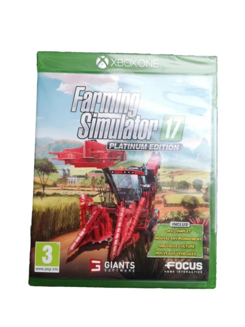 Xbox One Farming Simulator 17  Platinum Edition Sealed New Free UK Postage