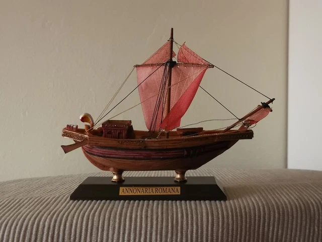 Mini voilier en bois, modèle de bateau miniature, décoration pour la maison