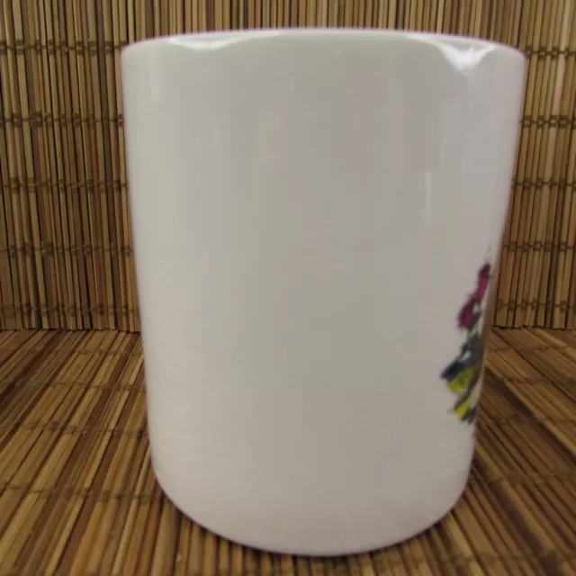 Shih Tzu Rosalinde Puppy Dog Pink Roses Coffee Mug Cup Hand Decorated USA 3