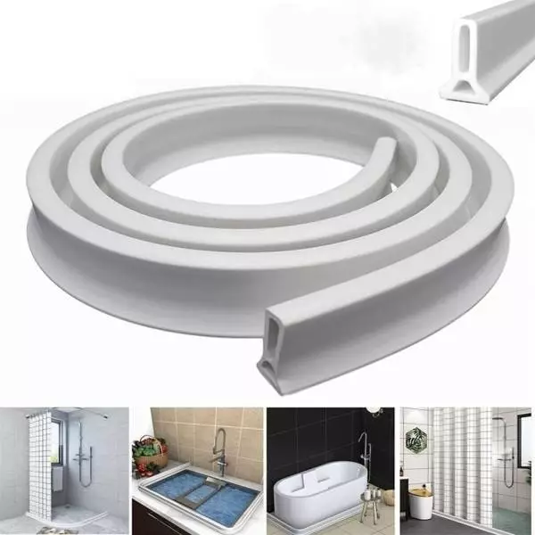 Barriera Striscia Di Tenuta In Pvc Para Acqua Per Doccia Bagno E Lavello Cucina